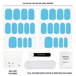 Blue Skies 7 Blue Skies -Nail Polish Store DD GSWM06 BlueSkiesBlue Gut