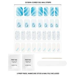 Santorini Blues -Nail Polish Store GAM220 SantoriniBlues Contents