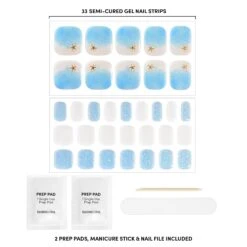 Blue Starfish -Nail Polish Store GAP24 BlueStarfish Contents