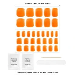 Tangerine Glaze -Nail Polish Store GAP31 TangerineGlaze Contents