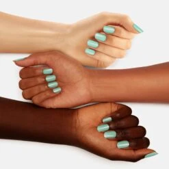 Iced Mint -Nail Polish Store GSC63 IcedMint 3Hand