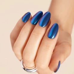Sapphire Glaze-Almond -Nail Polish Store PO558 SapphireGlaze Hand